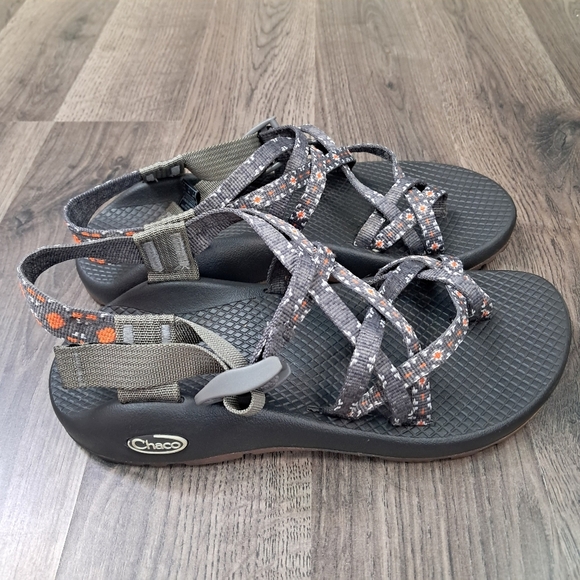 Chacos Golden Creed ZX2 Floral Double Strap Hiking Walking Sandals Size 7 - Picture 3 of 7